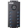 Sipolar GuangDa Hub USB 3.0 Multiprise, Multi 4 Ports USB Multiple Ultra Fin