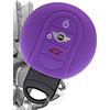 mt key KEYLESS Custodia in silicone per chiave auto Viola compatibile con MINI F56 F54 F55 F57 F60 Clubman Countryman
