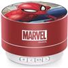 ERT GROUP Licenze Marvel Pattern Spider Man 022 Altoparlante Bluetooth, Altoparlante Portatile 3W, Microfono e Radio FM Integrati, Slot per Scheda Micro SD, Batteria Ricaricabile