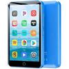 Diofox Lettore MP3 Diofox 80GB con Bluetooth e Wi-Fi, Lettore MP3 Android Spotify, Amazon Music, Audible, Lettore MP4 con touchscreen da 4 pollici, Musica in streaming, Play Store, Radio FM, Deezer - Blu