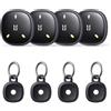 UGREEN FineTrack Mini 2 Smart Finder 110dB Fluorescenza Localizzatore IP68 4 Pezzi Supporto iOS SmartTag Tracker Bluetooth Localizzazione per Chiavi Bagaglio Portafoglio Bicicletta Borsa 7 Anni Batter