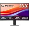 LG monitor Pc Curvo - Lg - 24 - Fhd - 100hz - Pannello Va - 5ms