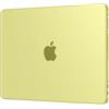 EooCoo Compatibile con Cover 2026 Apple MacBook Neo da 13 Pollici, Colore Ufficiale Corrispondente al 100%, Antigraffio e Anti-crepa, Custodia Rigida Protettiva per Laptop - Giallo agrume Opaco