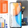 Arbilato Schermo LCD per Xiaomi Redmi 13C Display | Touch Screen Digitazer 23100RN82L,23106RN0DA,23108RN04Y Assembly Sostituzione con Kit di Riparazione