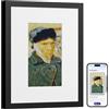 SwitchBot KI Art Frame 7.3'', Cornice Digitale Senza Cavi, Display Elettronico-Ink, Da Tavolo O Da Parete, Cornice Digitale Wi-Fi, Compatibile Con Alexa