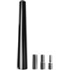 Your Day Mate Antenna per auto, lunghezza 9 cm, per ricezione AM, FM 87,5-108 MHZ, DAB, DAB+ senza interferenze, in nero, avvitabile con adattatore universale M4 M5 M6, antenna a stelo corto