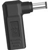 Artilits Adattatore HP femmina da 100 W, 7,4 x 5,0 mm a USB C, adattatore da USB C a 7,4 mm x 5,0 mm, 19,5 V, realizzato per HP Spectre, Envy, EliteBook, Chromebook Series