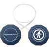 Outdoor Tech - Chips 3.0 Altoparlanti Bluetooth Casco - True Wireless Casco Cuffie Bluetooth per Sci - Snowboard - Mountain Bike e Arrampicata - Blu