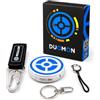 megacom DuoMon 1P/2P per Pokemon Go Auto Catcher Nessuna vibrazione con velocità più elevata, funzione di trasmissione vocale e riconnessione One Touch