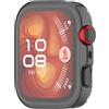 BAIDIYU Cover Compatibile con Huawei Watch Fit 4 Pro, TPU Sottile e Morbido, Antigoccia, Antigraffio, Orologio Cover Compatibile con Huawei Watch Fit 4 Pro.(Bianco Trasparente)