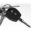 mt key Key Soft Case Cover protettiva per auto chiave nera per VW SEAT SKODA T4 Fox Sharan Polo Cordoba