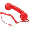 Denash Ricevitore per Telefono Cellulare retrò, Ricevitore per Telefono Cellulare Cablato Vintage da 3,5 Mm Cuffie per Laptop Portatili Cuffie per Computer per Chiamate Confortevoli