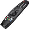KQLHLHDYZ Voice Magic Telecomando di ricambio per LG OLED QNED NanoCell Webos Smart TV Magic AKB75855501 AN-MR20GA MR19BA MR18BA MR650A, con funzione puntatore