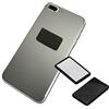 DOJA Barcelona | Piastrina Adesivi Shungite Cellulare | Rettangolare per Smartphone | 1,5x2,5cm | 4-5gr