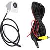 aqxreight - Telecamera di Backup per Auto, Telecamera di Retromarcia CCD Telecamera di Retromarcia per Parcheggio di Visione Notturna Impermeabile(D'argento)