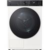 LG RNX5008TWBB Asciugatrice 8 Kg Pompa di Calore DUAL Inverter, Classe B, Asciugatura AI Dry con Intelligenza Artificiale, Wi-Fi, Serie X5, Motore Direct Drive, Allergy Care, Ivory White Pannello Nero