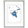 Neumann Bilderrahmen Cornici in plastica, 24 x 30 cm, Argento a Satinato