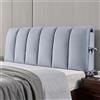 ZCXRYFL Cuscini Testiera Letto Matrimoniale Singolo Una Piazza E Mezza Copri Testata Letto Imbottita, Schienale Letto Grandi Cuscino da Lettura Anti-collisione Copripiumino Lavabile(130x50cm,Blue4)