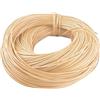 Yearninglife Tubo d'india da 2,5 mm, ca. 500 g, materiale intrecciato, tubo intrecciato, tubo intrecciato, tubo intrecciato a nido d'ape, tessuto in rattan intrecciato (beige)