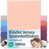 etérea Himmlische Qualität etérea Jersey lenzuolo con angoli 80x160-80x180 cm Rosa pallido Epaisseur 15-20 cm - 100% Cotone - Oekotex materasso Letto copripiumino - lenzuola 80x160cm - 80x180cm Rose