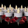 Baikaraer Candele a batteria, confezione da 150 lumini tremolanti senza fiamma, oltre 200 ore, finte candele elettriche a LED per matrimoni, Natale, Halloween, decorazioni da tavola (bianco caldo)