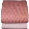 TexLom Copriletto Trapuntato Marta Marzotto Milady Double Face Bicolore - Tinta Unita Reversibile, Singolo, Una Piazza e Mezza, Matrimoniale, Leggero e Morbido (Cipria/Rosa, Una piazza e mezzo)