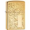 Zippo Accendino ricaricabile originale - Veneziano Brass Ottone - 352B
