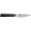 KAI Shun Classic coltello da ufficio giapponese 9 cm lunghezza lama - Coltello damasco 32 strati nucleo VG MAX - 61 (±1) HRC - Manico in legno di Pakka - Made in Japan - Coltello da verdura