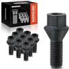 Frankberg 10x Bulloni ruota Anteriore posteriore Compatibile con Serie 3 E21 315 316 318 320 323 1975-1984 Serie 5 E12 518 520 525 528 535 1972-1981 Replace# 36136781150