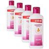REVLON Shampoo Volume 650 ml (Confezione da 4)