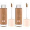 Catrice Cosmetics Catrice Soft Glam 065 - Fluido coprente effetto filtro delicato, colore nude, nutriente, naturale, lucido, brillante, vegano, senza olio, senza profumo, senza alcool, confezione da 2, (30 ml)