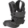 Joie savvy™ air marsupio 4in1 - 4 modalità di trasporto con supporto per schiena e testa, fibbie magnetiche, design leggero - dalla nascita ai 3 anni (3,5-15 kg), cinder