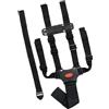 Your Day Mate Sistema Cinture a 5 Punti con Fibbia Protetta - Accessori Passeggino, Carrozzina, Seggiolone - Cintura di Sicurezza Bambino, Imbracatura Facile da Collegare, con Fibbie a Barra per Anelli Fissi - Nero