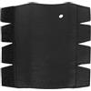 MUNEFE Guardia manuale del corno francese Munefe, coperchio per padie a mano maniglia, accessorio per il portatile del corno francese per l'esecuzione (Nero)