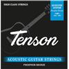 GEWA Light .012-.053 - Set di corde per chitarra acustica, colore: Bronzo fosforo