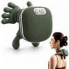 Topolenashop Massaggiatore Cervicale Ergonomico 4D Senza Fili - Cuscino Massaggiante Collo, Spalle e Schiena con Calore, Ricarica USB, Massaggio Profondo Portatile | 90263-cy-818