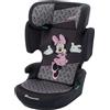 Bebeconfort Disney RoadSafe i-Size, seggiolino per bambini, 3,5-12 anni, pieghevole, installazione a bretella, 14 posizioni del poggiatesta, Minnie autentica