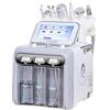 Eznaobo Macchina di bellezza 6 in 1 acqua idrogeno ossigeno per il viso avanzato con 6 accessori, acquafaciale, dispositivo Aqua Facial per salone di bellezza personale (bianco)