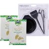 FEI FAN SET: 2x Henné NEUTRO Puro 100%, Rinforzante Per Capelli 100g + Set Tinta Capelli da 3pz