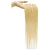 QRSTUVXZY Topper for capelli umani da 16 pollici for donne, base in seta svizzera traspirante da 3 * 4 pollici con clip in pezzi di capelli 110 densità(18P613)