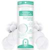 LOPHE Dischetti Detergenti Struccanti, 100Pezzi Dischetti 100% Cotone, Original Dischetti Struccanti Girare, per Viso e Occhi, Tutti i Tipi di Pelle