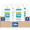 Chilly Detergente Intimo Formula Protettiva Anti-Odor Difesa dell'Equilibrio Fisiologico - 1200 Wipes Intimo da 300ml