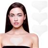 LOPHE Cerotti Antirughe, 3 Cerotti Riutilizzabili in Silicone, Antirughe Pads Cerotti per Petto, Petto Riutilizzabile Patch Utilizzato per Prevenire le Rughe e Levigare la Pelle