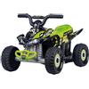Sun&Sport Quad cavalcabile elettrico - verde - 2+ - sun & sport