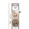 Bibs x Liberty Colour Anatomico Lattice Rosa Cipria - Mattone Size 2 - BIBS