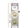 Bibs x Liberty Colour Anatomico Lattice Avorio - Salvia Size 2 - BIBS