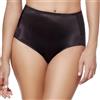 Selene, Mutanda Modellante Donna a Vita Alta, Slip Senza Trasparenze, Collezione 901 Control, Colore Nero, Taglia M