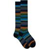 Gallo Calze lunghe uomo blu fantasia mix righe e pois