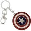 Bioworld Portachiavi con scudo Marvel Capitan America, 5,1 cm, Capitan America Scu, Taglia unica