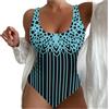Generico Costume da Bagno Intero Donna Sexy Interi Mare Contenitivo Pancia Modellante e Vita Alta Elegante Swimsuit Costumi snellenti alla Moda per la Spiaggia
